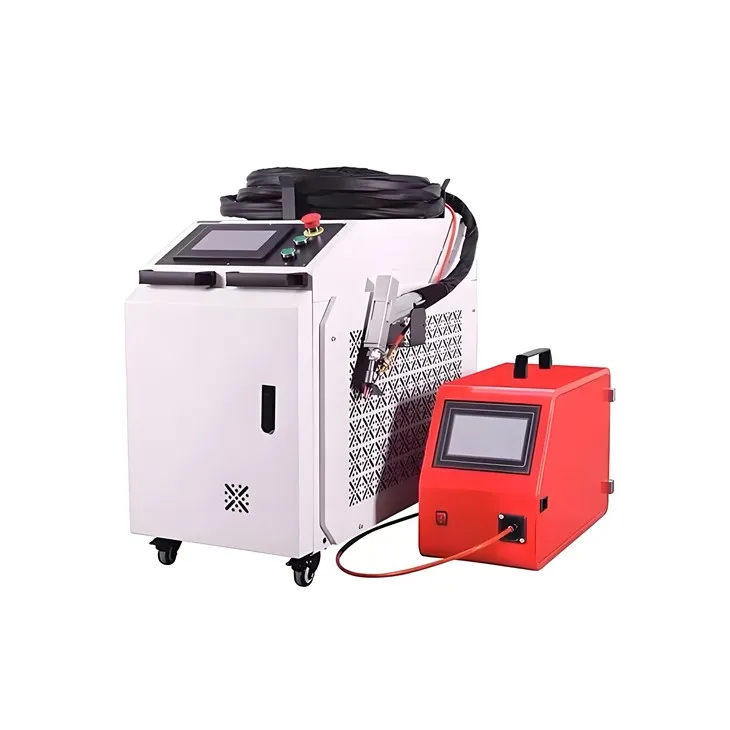 3- -1 rankiniu būdu laikoma lazeriu suvirinimo valymo mašina